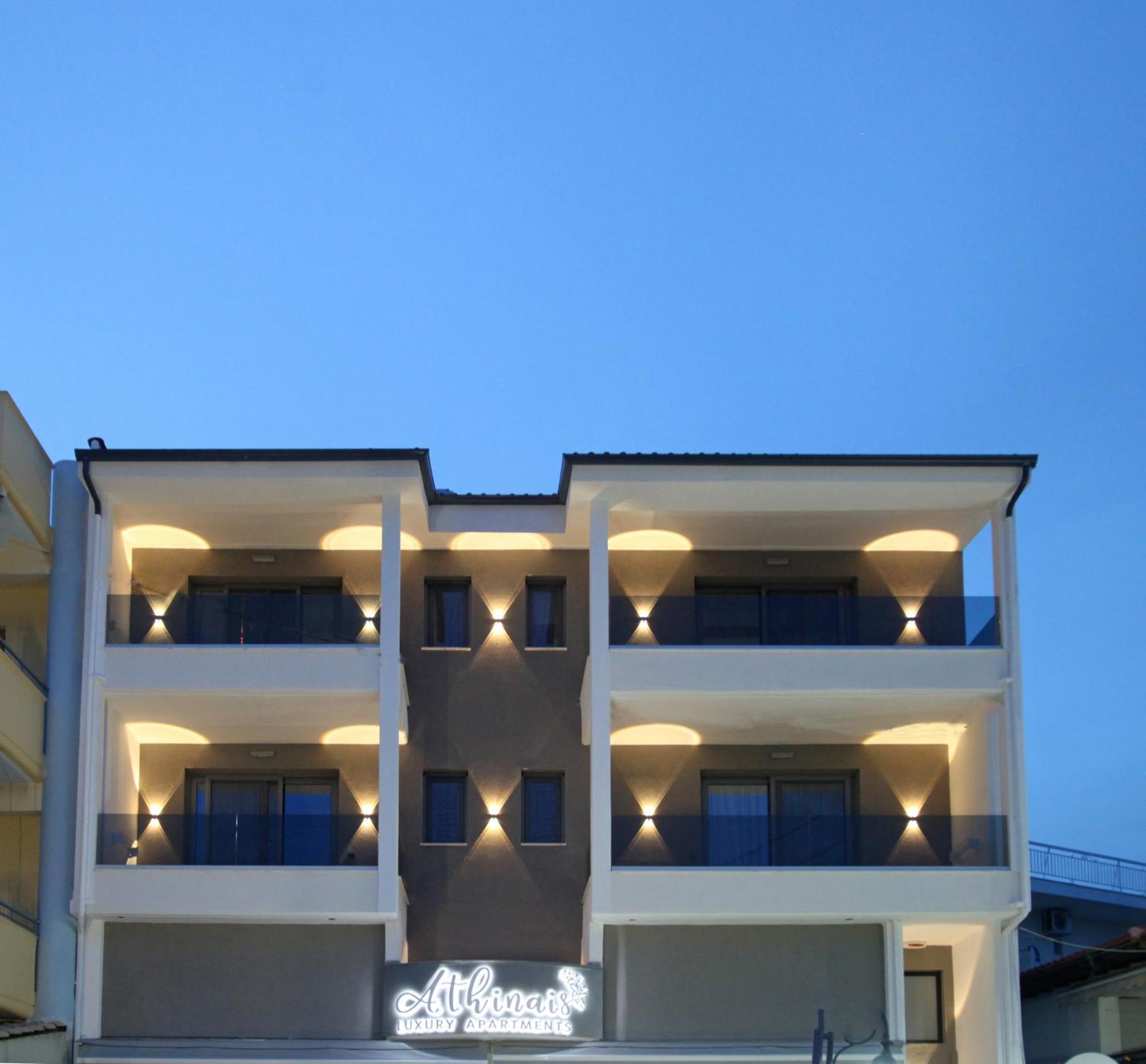 Athinais Luxury Apartments Ханиоти Экстерьер фото
